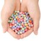 1000 Pieces 6MM Matte Mix Colors Acrylic Round Beads, Frosted Round Acrylic Balls Gumball Beads, Bubblegum Beads Chunky Beads, Plastic Resin Beads for Necklace and Bracelet Making, Crafting Supplies